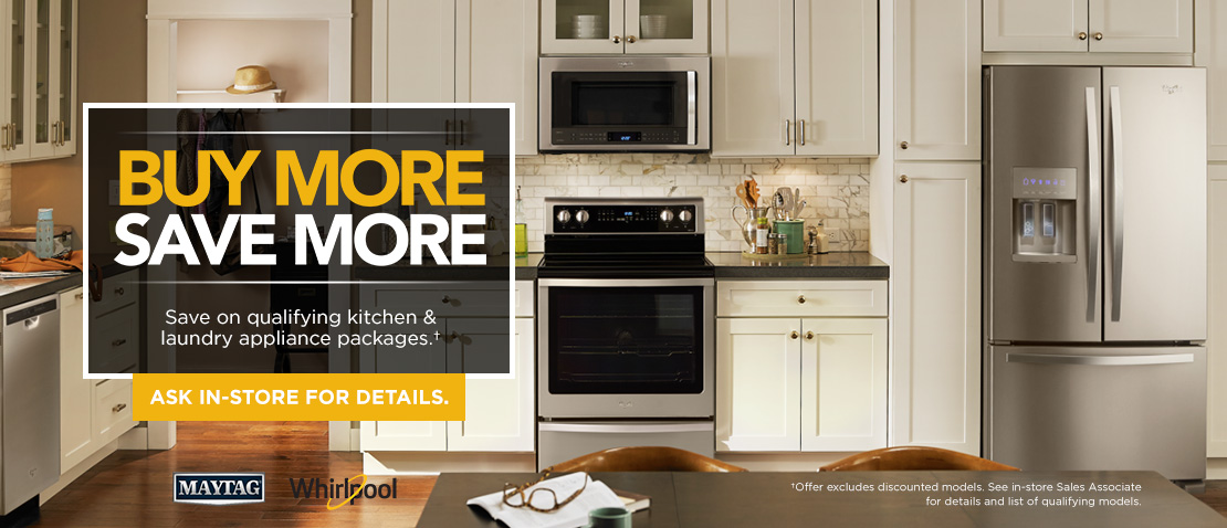 Buy More Save More Event from Maytag and Whirlpool