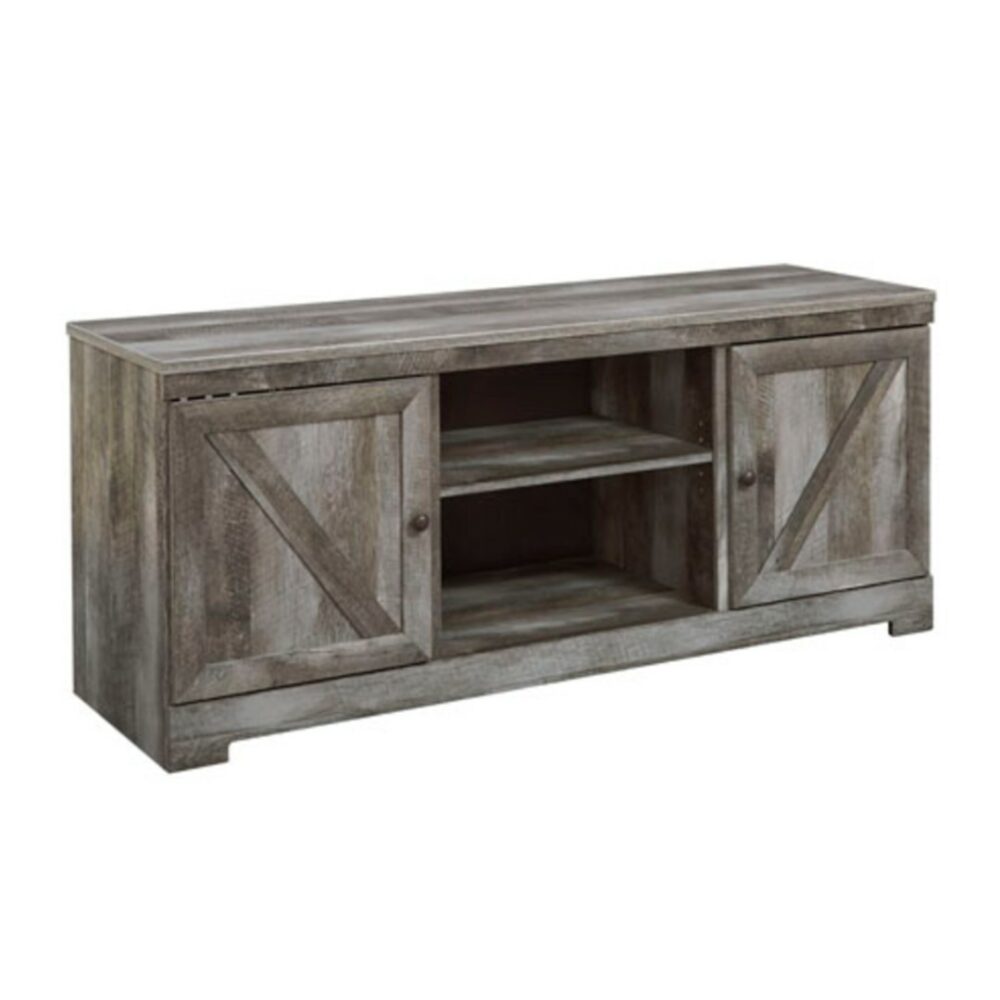 Ashley grey tv stand deals