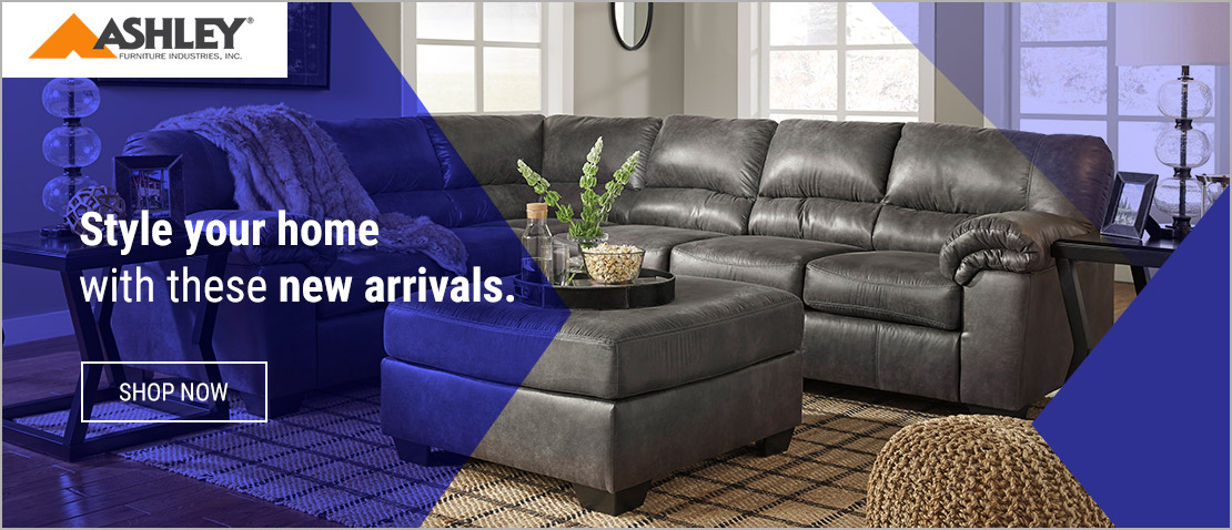 Style your home with our New Arrivals from Ashley Furniture