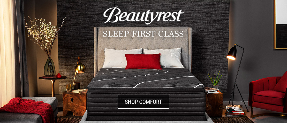 Sleep First Class with Beautyrest Mattresses