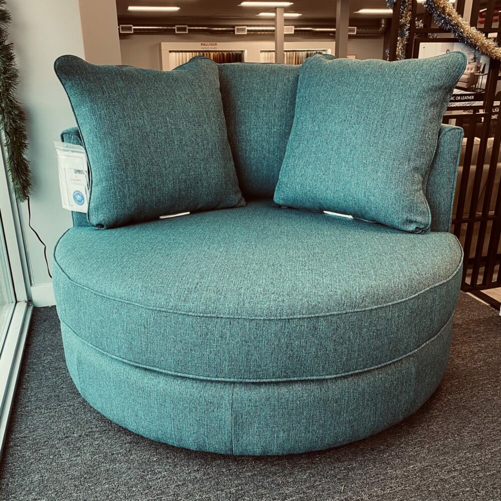 oversized swivel chair