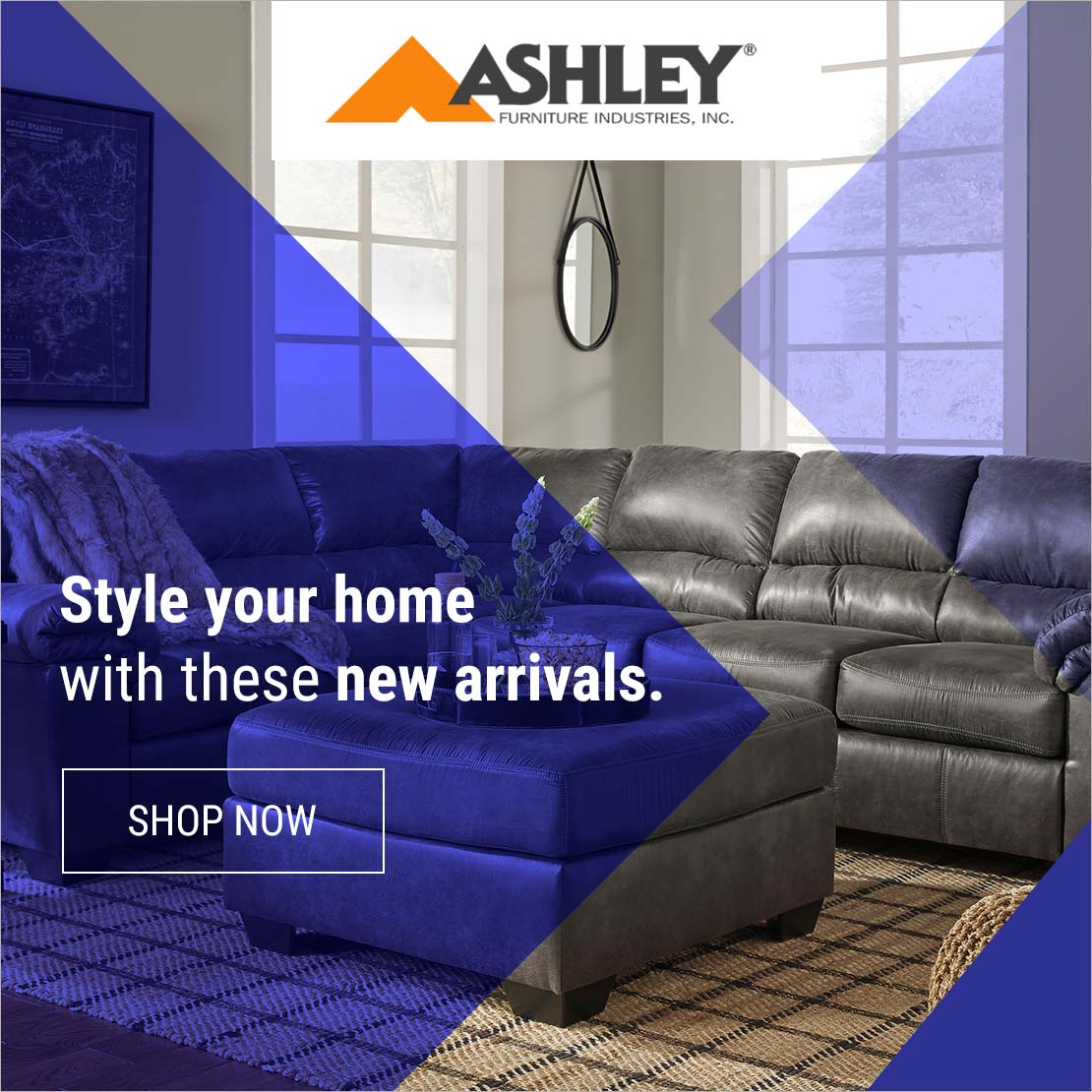 Style your home with our New Arrivals from Ashley Furniture