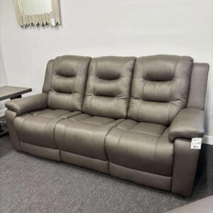 Palliser Leighton Power Sofa Solana Mountain Leather