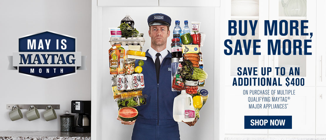 May is Maytag Month