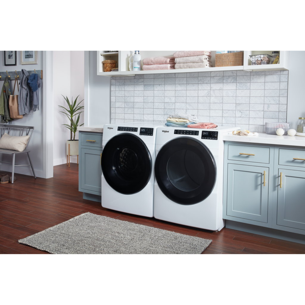 Whirlpool WFW5605MW Front Load Washer ALine Furniture & Appliances