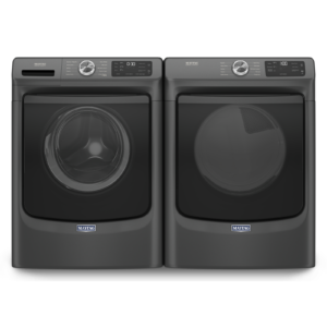 Maytag Front Load Washer and Dryer Volcano Black