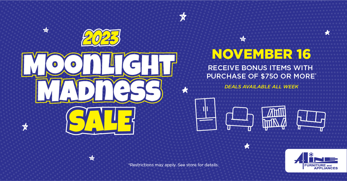 Furniture Deals for Moonlight Madness