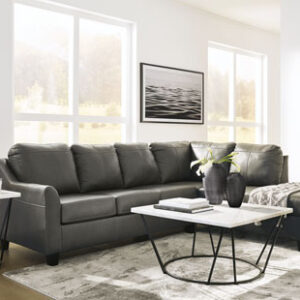 Ashley Valderno Leather Sectional