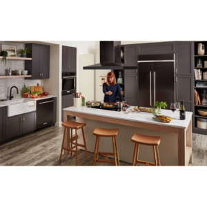 Kitchen Aid Black Stainless Steel Appliances