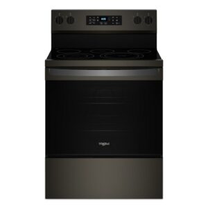 Whirlpool YWFES5030RV Black Stainless Steel Air Fry Range