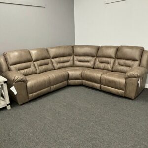 Ashley Ravenel Power Reclining Sectional Fossil