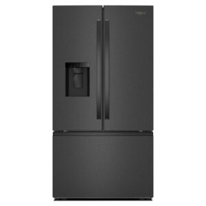 Whirlpool WRFF3536SV Black Stainless Steel French Door Refrigerator