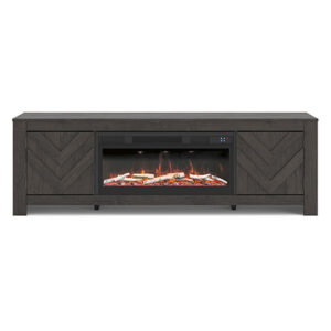 Ashley Cayboni Black Fireplace Unit W3789-68