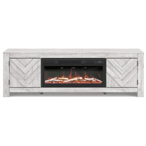 Ashley Cayboni Whitewas Fireplace Unit W3788-68