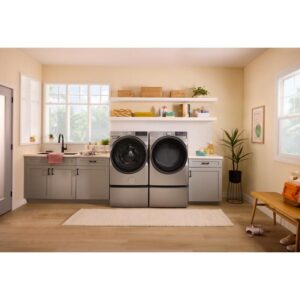 Whirlpool Radiant Silver Frontload Washer and Dryer